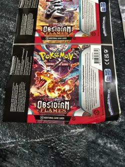 Pokemon Uncut Packs Full Art Set Obsidian Flames x2 - Image 5