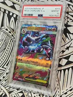 Mega Charizard X ex #013 M2 Inferno X 2025 JP Pokemon PSA 10 (522) FREE SHIPPING - Image 5