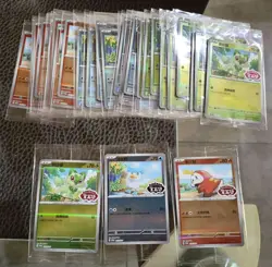 2025 Pokemon TCG S.Chinese Gem Pack Fuecoco Quaxly Promo Sealed Lot*30 #09 EM68 - Image 1