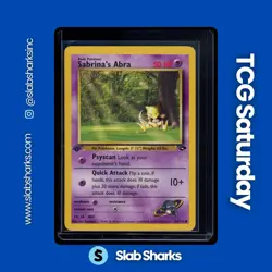 2000 POKEMON GYM CHALLENGE 1ST EDITION #94/132 SABRINA'S ABRA - Image 1