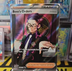 2026 Pokemon Ascended Heroes Boss's Orders [Corbeau] Full Art Ultra Rare 256/217 - Image 1