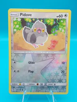 Pidove 174/236 Sm-Unified Minds Pokemon TCG Reverse Holo Lightly Played - Image 1
