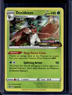 2019-2023 Pokemon SWSH Black Star Promos Decidueye #SWSH035a - Image 1