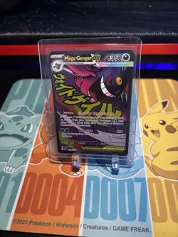 Pokemon TCG Ascended Heroes Mega Gengar EX Mega Attack Rare 269/217 Pack Fresh - Image 1