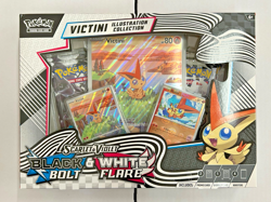 Pokemon Black Bolt White Flare Victini Illustration Collection English Sealed - Image 1