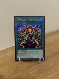 Yugioh - Ectoplasmic Fortification Secret Rare - MZMU-EN008 - Image 1