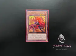 Yugioh! Fighting Flame Swordsman MZMI-EN001 (UR) 1st Ed - Image 1