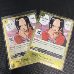 One Piece TCG OP14-118 You’ll Frighten Me… Playset (x2) Card Game CCG English - Image 1