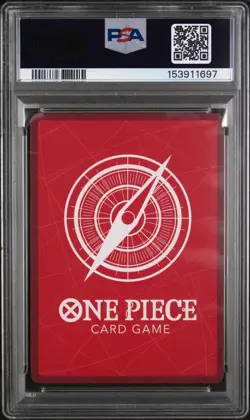 2025 ONE PIECE OP13-CARRYING ON HIS WILL ALTERNATE ART MONKEY D. LUFFY PSA 10 - Image 2