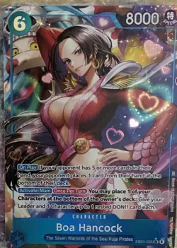 One Piece - Boa Hancock EB03-026 (SR) Alt Art Heroines Edition English NM/M- TCG - Image 1