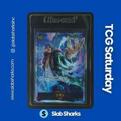 2024 ONE PIECE THE BEST JAPANESE #OP02-121 KUZAN SECRET RARE ALTERNATE ART - Image 1