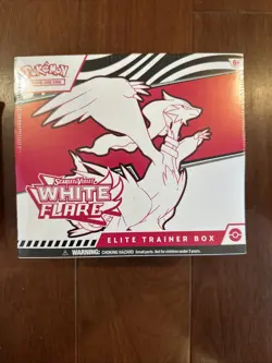 Pokemon TCG White Flare Elite Trainer Box Victini Illustration Collection - Image 1
