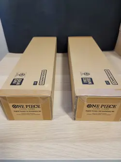 One Piece 1st and 2nd Anniversary Edition Set English Version Sealed Box - Image 1