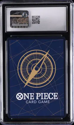 2022 ONE PIECE 25TH ANNIVERSARY RARE MANGA ALT ART PARALLEL NAMI CGC 10 GEM MINT - Image 2