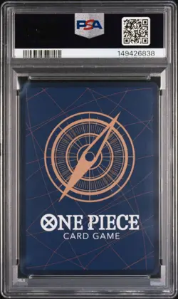 2025 ONE PIECE OP11-A FIST OF DIVINE SPEED ALTERNATE ART HONESTY IMPACT PSA 10 - Image 2
