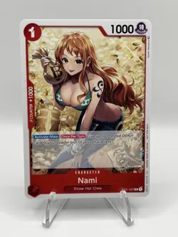 One Piece CCG Nami ST01-007 - Tournament Pack Vol.3 Alt Art Promo - NM+ - Image 1