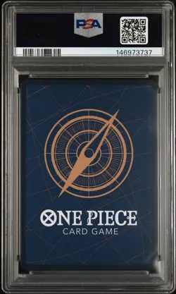 2024 One Piece OP08 Nami Super Rare Foil PSA 10 Gem Mint - Image 2