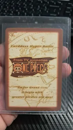 BANDAI One Piece Hyper Battle S110 MONKEY D LUFFY GOLD FOIL STAMPED SCARCE EARLY - Image 2