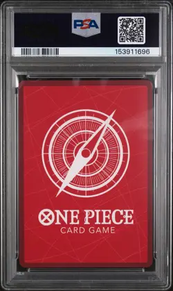 2025 ONE PIECE OP11-A FIST OF DIVINE SPEED ALTERNATE ART MONKEY D. LUFFY PSA 10 - Image 2