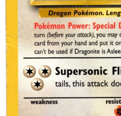 Pokemon 1999 Dragonite Black Star Promo 5 k WB Promo Card - Lightly Played LP - Image 3