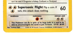 Pokemon 1999 Dragonite Black Star Promo 5 k WB Promo Card - Lightly Played LP - Image 4