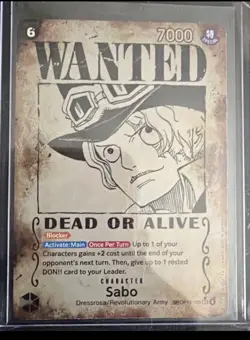 One Piece Sabo Wanted SP Alternative Art OP13-120 Carrying On His Will - Image 1