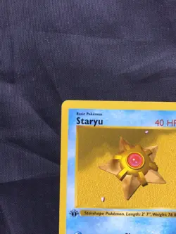 Pokemon Cards: Base Set 1st Edition Common: Staryu 65/102 - Image 2