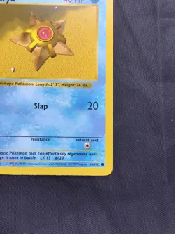 Pokemon Cards: Base Set 1st Edition Common: Staryu 65/102 - Image 4
