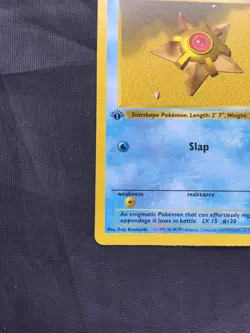 Pokemon Cards: Base Set 1st Edition Common: Staryu 65/102 - Image 5