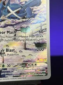 Pokemon TCG: Temporal Forces - Metagross 178/162 Illustration Rare IR Holo NM - Image 4