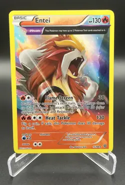 Pokemon Entei Ancient Origins 15/98 Holo Rare - Image 1