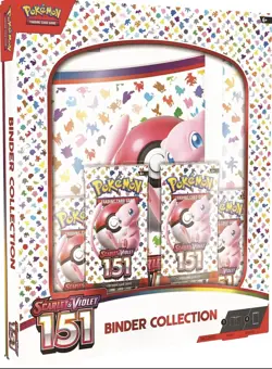 Pokemon Cards TCG: Pokemon Scarlet & Violet 151 Binder Collection Box (New) - Image 1