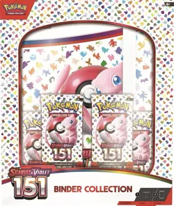 Pokemon Cards TCG: Pokemon Scarlet & Violet 151 Binder Collection Box (New) - Image 2
