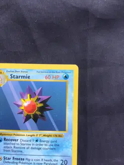 Pokemon Cards: Base Set 1st Edition Common: Starmie 64/102 - Image 3