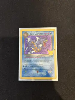 Pokemon Dark Gyarados Holo TCG Card Celebrations Classic Collection 8/82 - Image 1