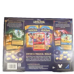 New Disney Lorcana Costco Inklands Bundle Box Pirate Mickey Mouse Foil Promo NEW - Image 2