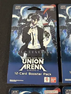 Union Arena Solo Leveling Sleeved Booster Blister Pack x 4 English - Image 2