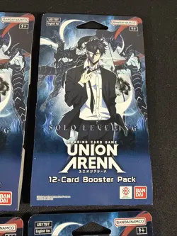 Union Arena Solo Leveling Sleeved Booster Blister Pack x 4 English - Image 3