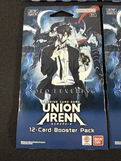 Union Arena Solo Leveling Sleeved Booster Blister Pack x 4 English - Image 4