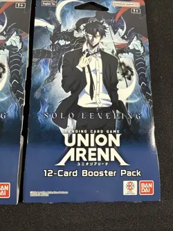 Union Arena Solo Leveling Sleeved Booster Blister Pack x 4 English - Image 5