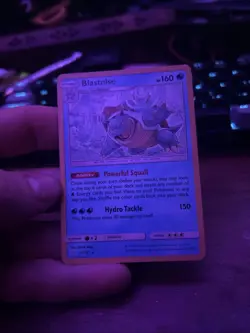 Pokemon Blastoise 25/181 Non-Holo Stage 2 Sun and Moon TCG Card Near Mint Rare - Image 1