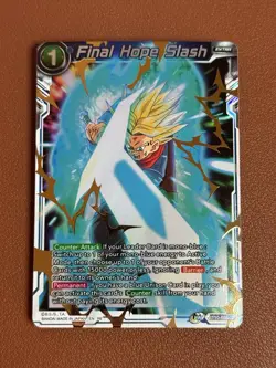 Final Hope Slash BT10-056 SR FOIL Dragon Ball Super Card Game TCG - Image 2