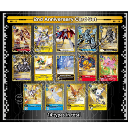 Digimon Card Game - 2nd Anniversary Set - PB-12E English - Factory Sealed Bandai - Image 3