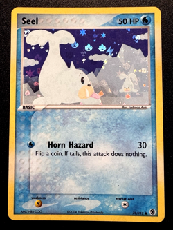 Seel 78/112 EX Firered & Leafgreen Pokemon Card Reverse Holo Foil Rare Near Mint - Image 1