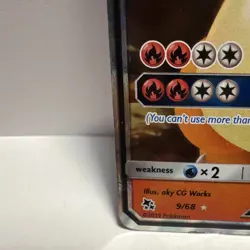 2019 Pokemon Charizard GX Foil #9/68 Stage 2 Fire Card Stock Pokemon TCG Card - Image 5