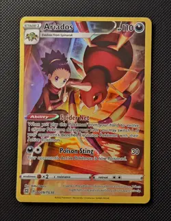 Pokemon TCG SWSH Ariados TG09/TG30 Trainer Gallery Card Brilliant Stars - Image 1