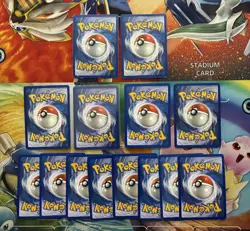 Vintage Pokemon Card Lot Reverse Holo Kabutops Wobbuffet Fire - Image 2