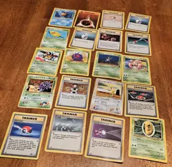 20 Damaged Vintage Pokemon Cards - Base Jungle Fossil Neo Gym, English Japanese - Image 4