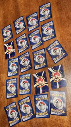 20 Damaged Vintage Pokemon Cards - Base Jungle Fossil Neo Gym, English Japanese - Image 5