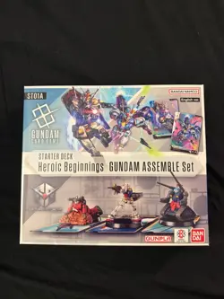 ENGLISH SEALED Gundam Card Game Heroic Beginning Starter Deck Assemble ST01A - Image 1